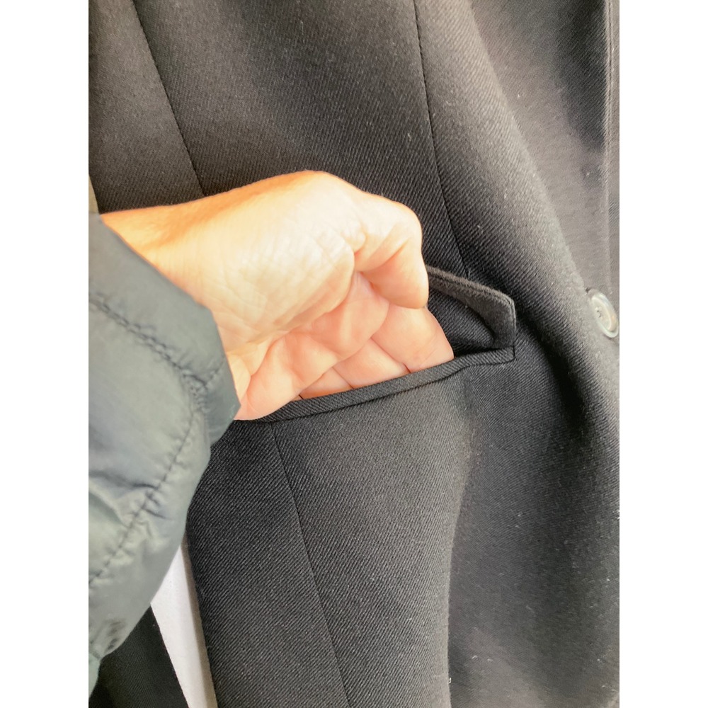 J. Crew Regent Wool Blazer Black Single Button‎ Academia Preppy Old Money 2 - Picture 4 of 8